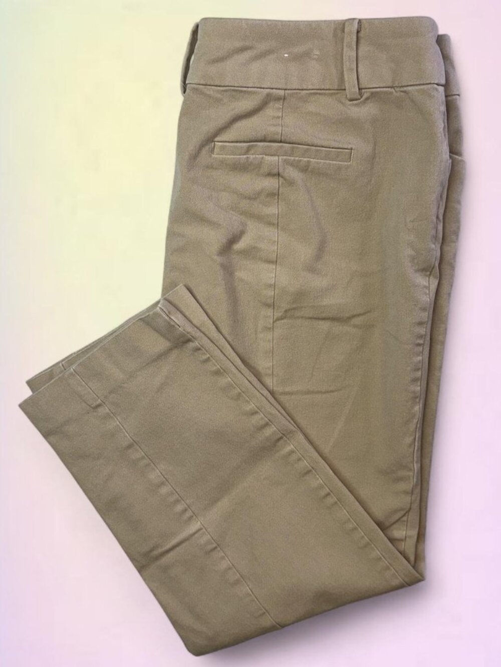 Charter Club Slim Crop Chino Size 8 Petite